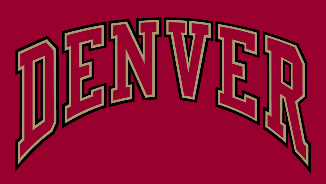 Denver Pioneers 2007-Pres Wordmark Logo iron on paper